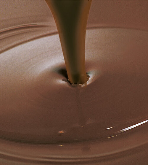 Flüssige Schokolade